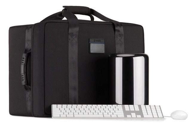 相撲レスラーが乗っても大丈夫？Tenba、Apple Keyboardや周辺機器も持ち運べるMacPro Late 2013用キャリングケース「Air Case For Mac Pro」を発売。