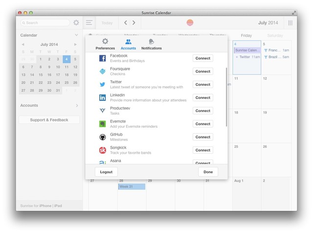 Sunrise-Calendar-Accounts-Connect