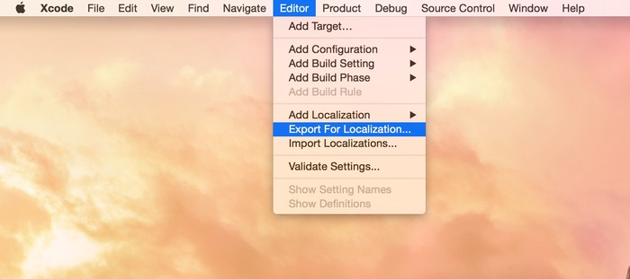 Xcode-Export-for-Localization