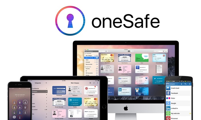 Mac, iOS, Androidデバイスに対応したパスワード管理アプリ「oneSafe」のiOS版が無料セール中。