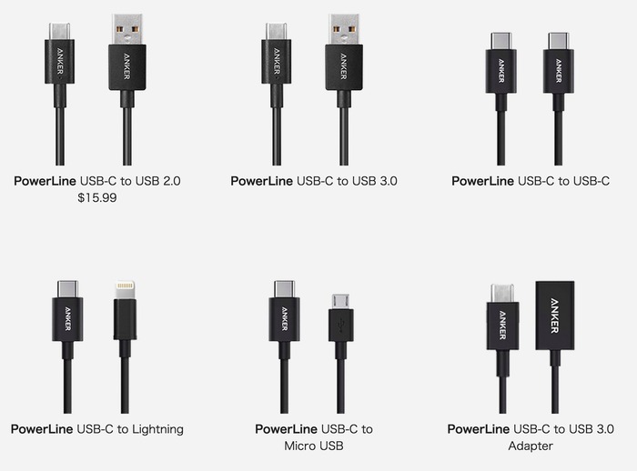 Anker-PowerLine-Series