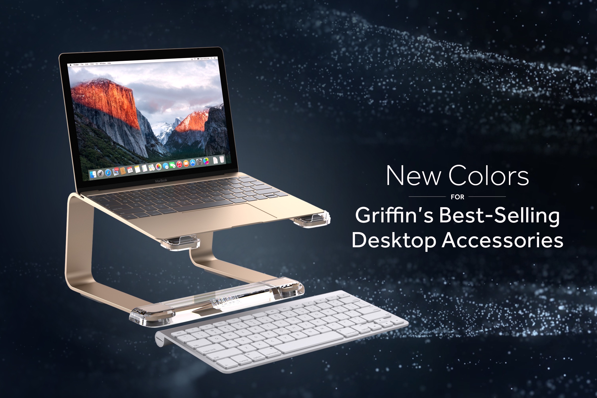Griffin、MacBook (Retina, 12inch, Early 2015)のカラーに合わせ「PowerMate