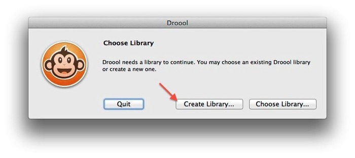 Droool-Create-Library