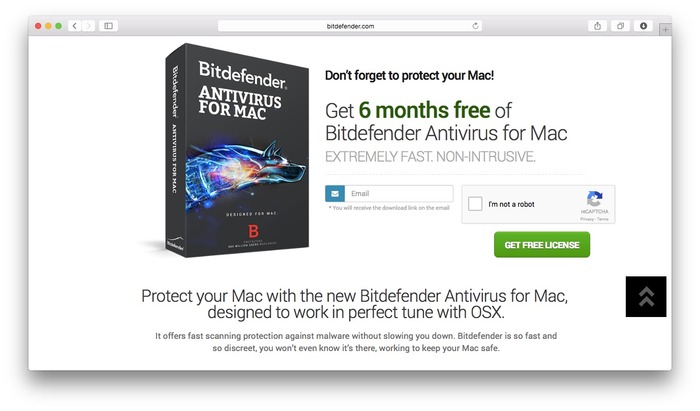 Bitdefender、Hug a Macキャンペーンの一環で「Bitdefender Antivirus for Mac」の6ヶ月無料ライセンスを配付中。