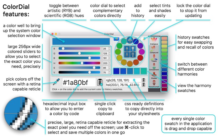 ColorDial-Features