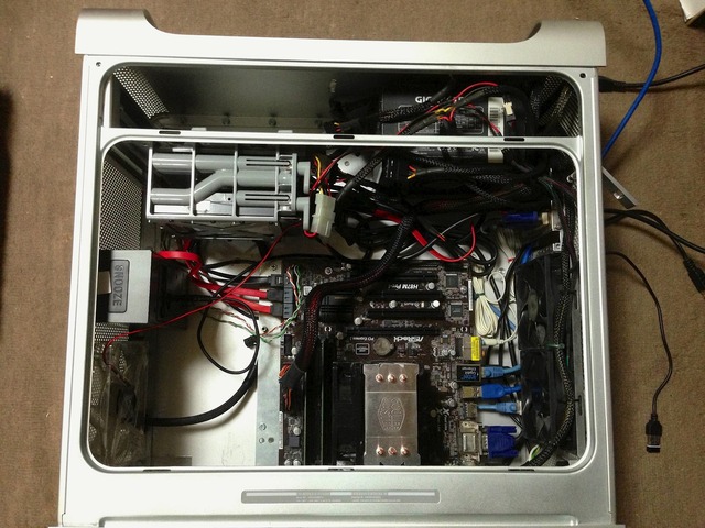 MacProの中のLED時計