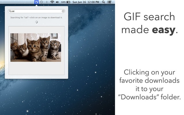 GIFsはGIPHYにアップロードされたGIFアニメを検索閲覧