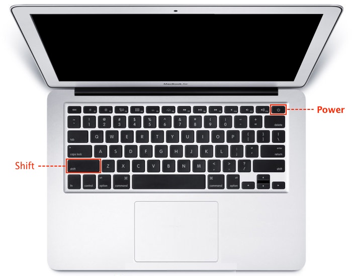 MacBook-SafeMode-Key