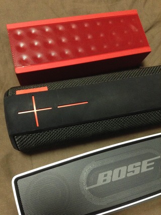 BIG JAMBOXとWS700とBOSE SoundLink Mini Bluetooth speaker