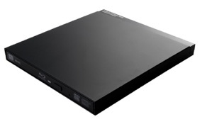 Logitec ポータブルブルーレイドライブ USB3.0対応 9.5mm薄型ドライブ採用 RoxioCreatorEssential付属 ブラック [フラストレーションフリーパッケージ (FFP)] LBD-PUB6U3LBK