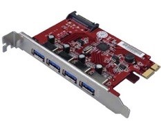 デンノー USB3.0 PCI Express拡張カード Fast U3 Mac MEPI-4PU3M