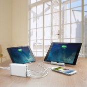 Anker 40W 5ポート USB急速充電器 ACアダプタ PowerIQ搭載 iPhone5C/5S/5/4S/4/iPod/iPad/Xperia/GALAXY/ウォークマン等対応