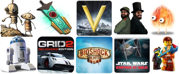 MacAppStoreでBioShock InfiniteやTropico 5、Race Driver GRID 2などのゲームアプリがセール中。