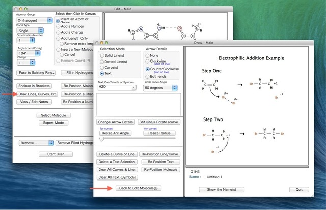 FlatMol-Molecule-and-Draw-Mode