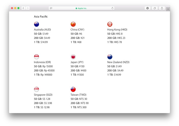 iCloud-Strage-Price-Asia