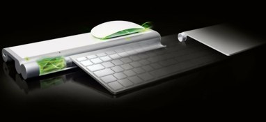 Mobee Technology The Magic Feet 【ワイヤレス充電】 for Apple Wireless Keyboard / Magic Trackpad / Apple Magic Mouse マジックマウス/キーボード/マジックトラックパッド MO4212