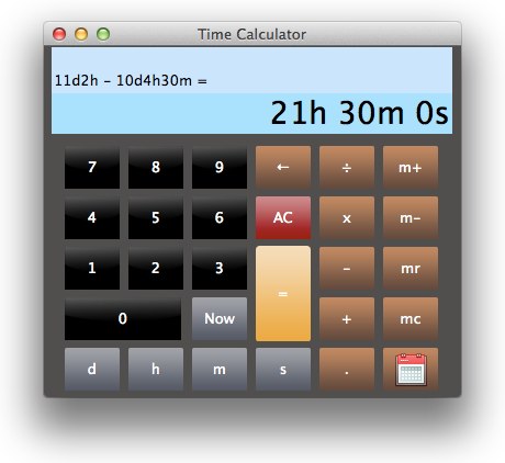 Time Calculator日時計算