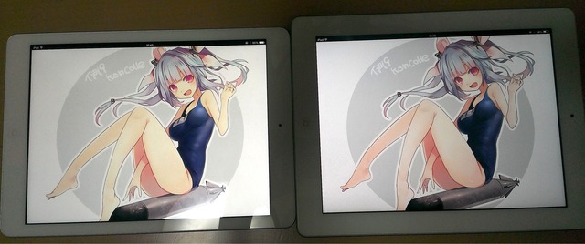 1-左がiPad-Airで右がiPad2-1