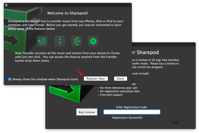 SharePod-Register