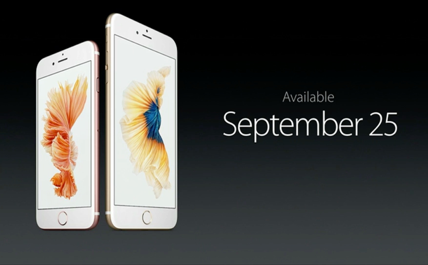 Apple、iPhone 6sおよびiPhone 6s Plusを発表。iPhone 6と6 Plusとの比較まとめ。