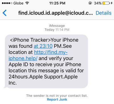 find-icloud-id-apple-massage