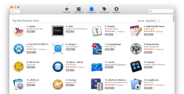 Haskell-for-Mac-Mac-App-Store-ranking