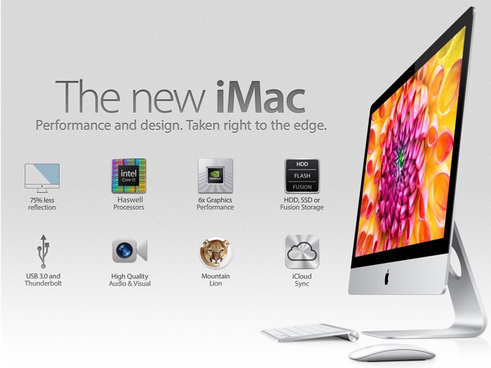 iMac Late 2013ではMacBook Air Mid 2013（Haswell）と同様に「コンピュータのスリープ」項目が無くなったもよう