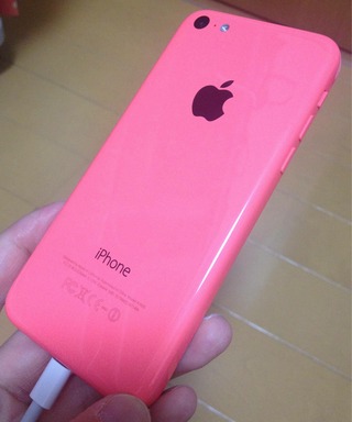 iPhone 5c ピンク