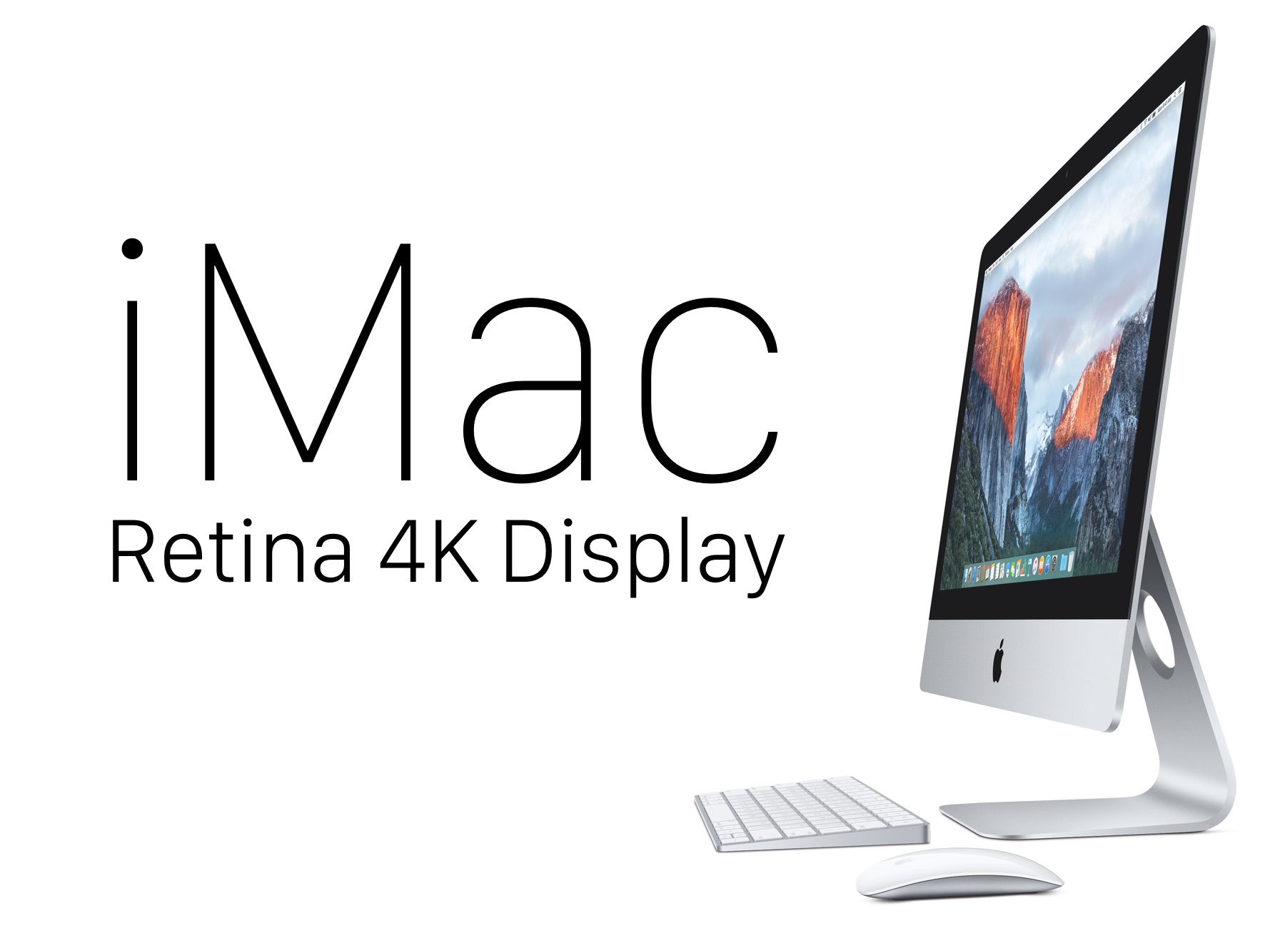 Apple、Retina 4Kを搭載した21.5インチiMacを発表。Magic Keyboard と ...