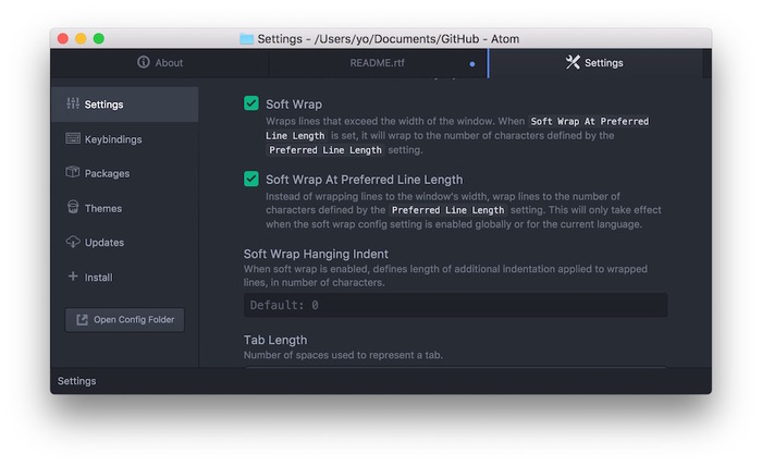 Atom-Soft-Wrap-At-Preferred-Line-Length-Settings