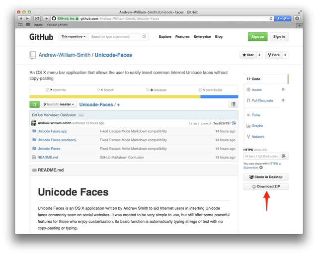 Unicode-Faces-github