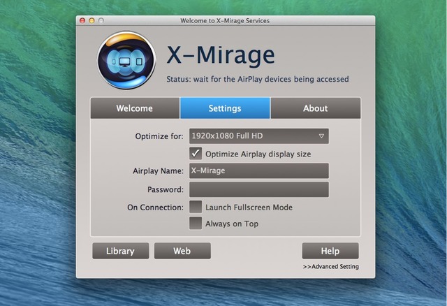 X-Mirage-Settings