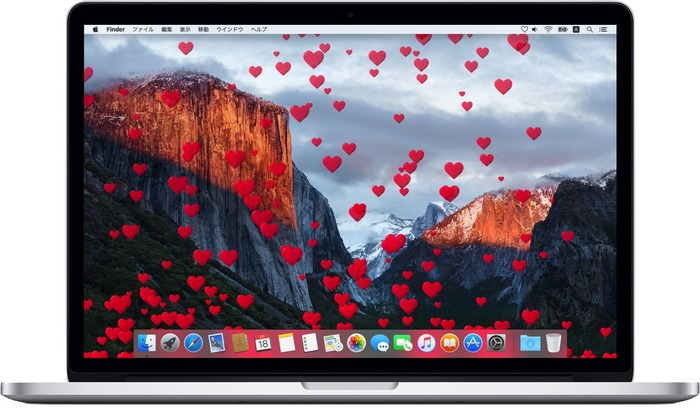 Falling-Hearts-MacBook