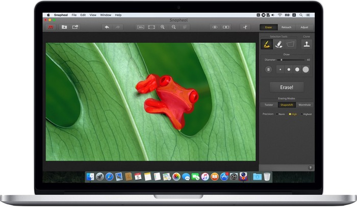 Snapheal-on-MacBook