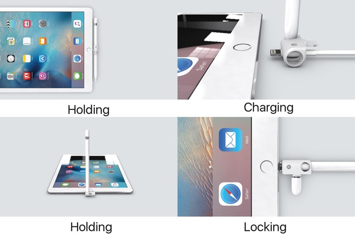 Quarter-Hold-Dock-Charge-Lock-Style