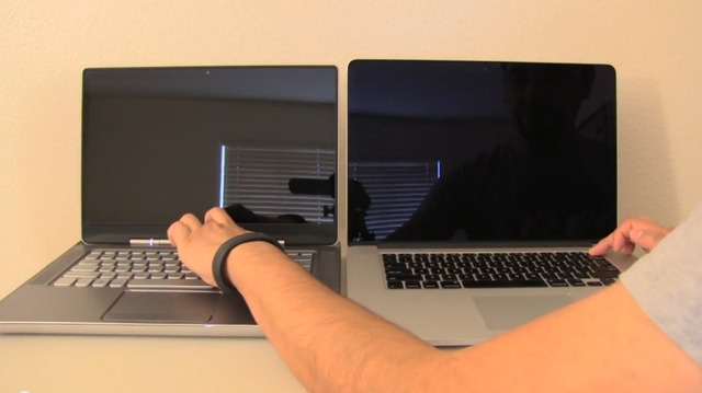 Dell vs Apple Retina