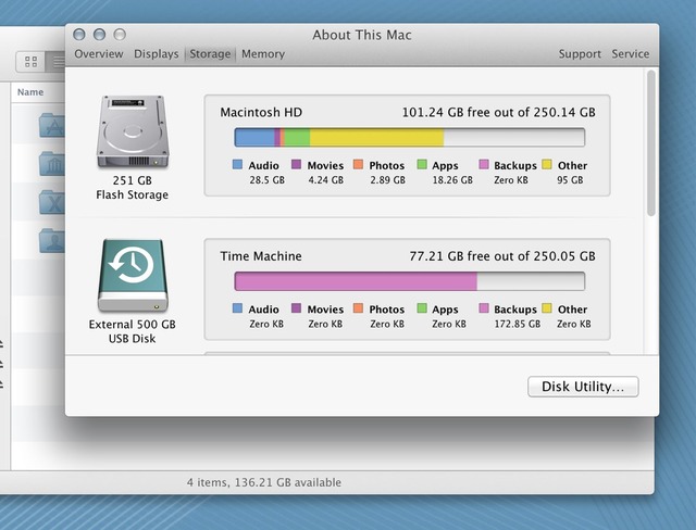 About This Mac Storage2