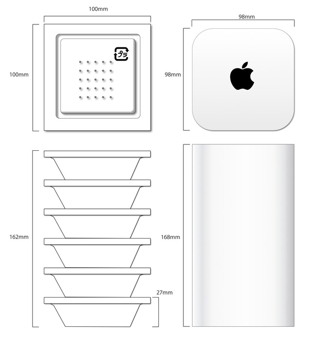 納豆パック-and-AirMac-Time-Capsule-1