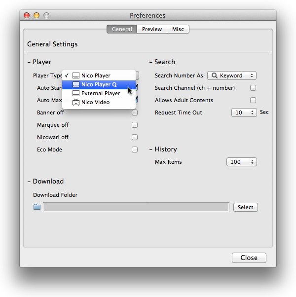 MacNicoTunesのPreferences-1