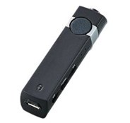 Logitec iPhone5/4S/4/3GS/3G スマートフォン対応 Bluetooth3.0対応 ワイヤレスオーディオレシーバ AAC対応+超スリム AR300シリーズ ブラック LBT-AVAR300BK