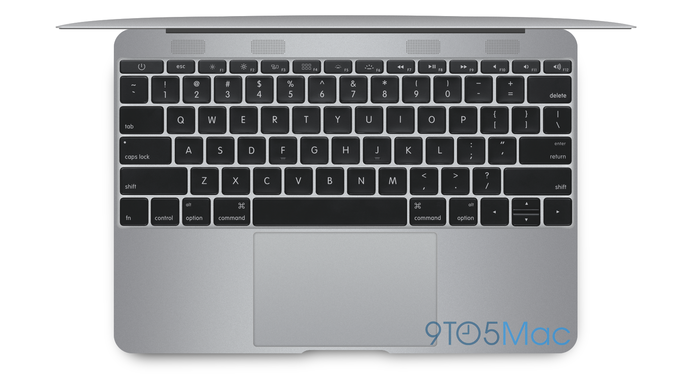 9to5mac、MagSafeやThunderbolt、SDスロットなどを廃止しUSB Type-Cポートのみを搭載したMacBook Air 2015の予想画像を公開。