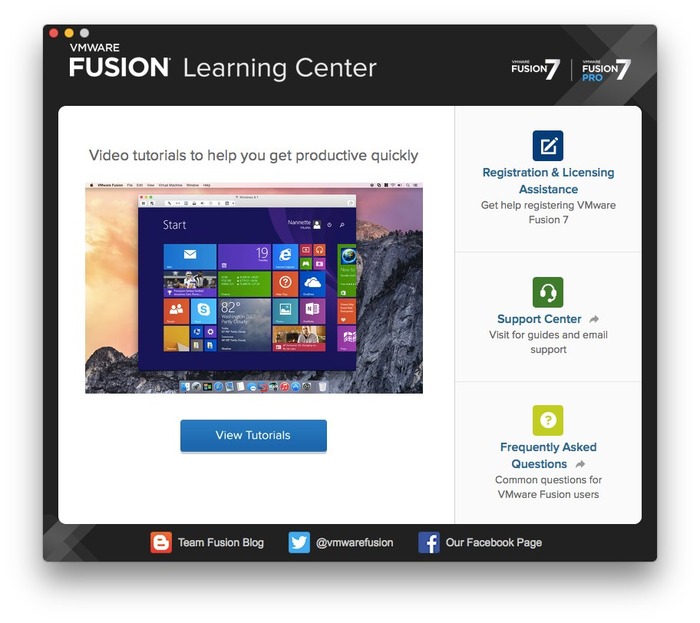 VMware、Parallels DesktopからVMware Fusion 7へ乗り換えるユーザーに対しFusion 7を50%割引で購入できるキャンペーン＆ブラック・フライデー・セールを開始。