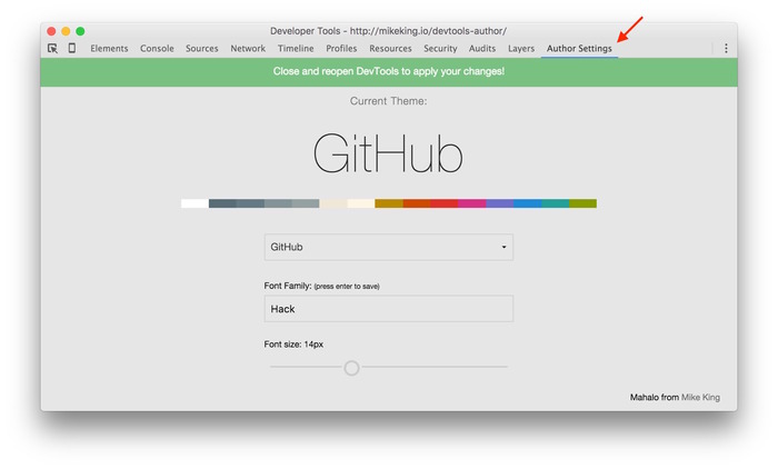 Devtools-Author-Settings2