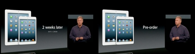 iPad4とiPad-mini-Cellularの発売日