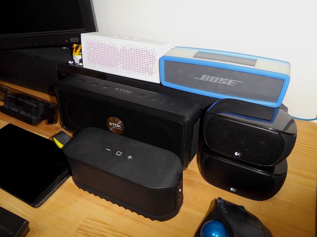 ポータブルスピーカーTS500とTW153
