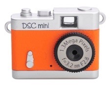 Kenko デジタルカメラ DSC-MINIOR 131万画素 オレンジ DSC-MINI OR