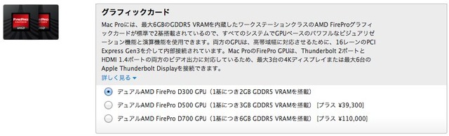 MacPro-Late2013-グラフィックカード-カスタマイズ