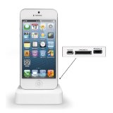 iAppTeam® iPhone5 対応 3-in-1　スーパーヒーロー Lightning Dock - MicroUSB 変換,30pin 変換,8pin 対応