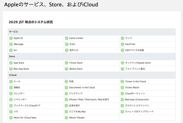 iCloud-System-Status