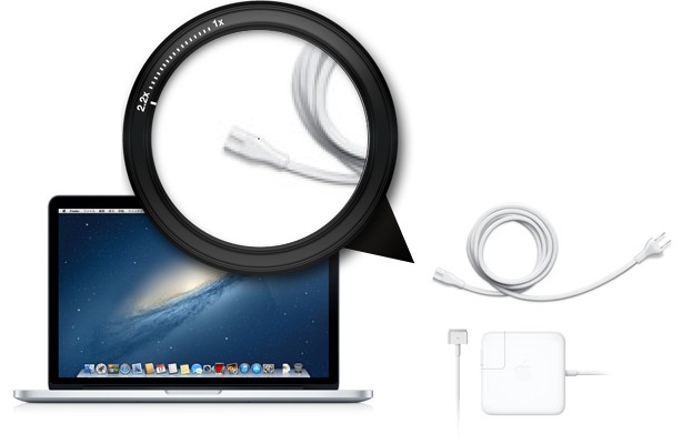 Apple Site MBP Retinaの延長ケーブル